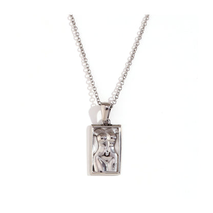 Venus pendant Necklace - 18K gold plated - ginginjewels